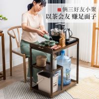 [COD] automatic boiling water integrated tea tray with movable trolley wheels home simple living room wholesale