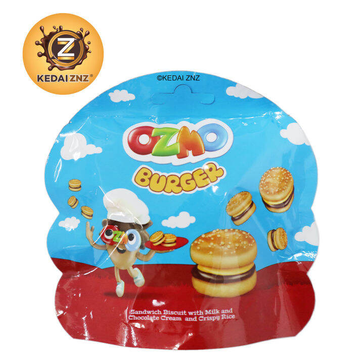 Chocolate OZMO BURGER Chocolate 40g Coklat | Lazada