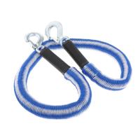 1 Ton 125x4cm Car Tow Cable Towing Pull Rope Strap Hooks Sturdy Durable