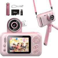 ZZOOI Mini Digital Kid Cartoon Camera Outdoor Photography Toy Gifts HD Screen Camera Photographer Educational Toys Video Recorder Sports &amp; Action Camera