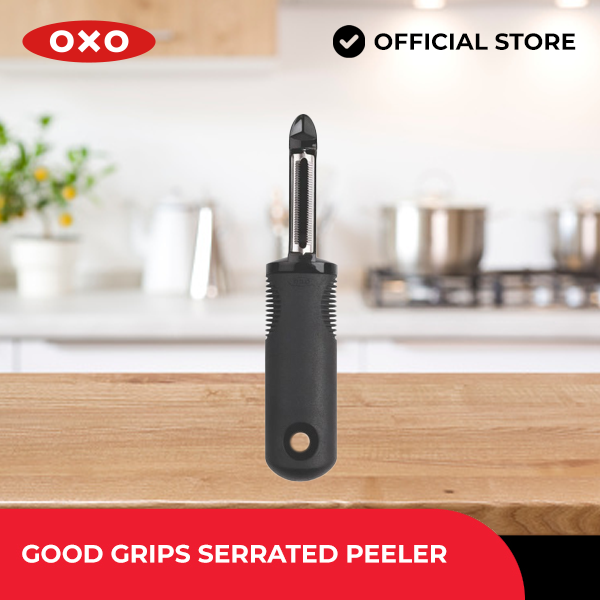 OXO Stainless Steel Serrated Peeler