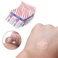 ✢ 100Pcs Adhesive Round Band Aid Wound Plaster First-Aid Circle Ring Bandage 22mm