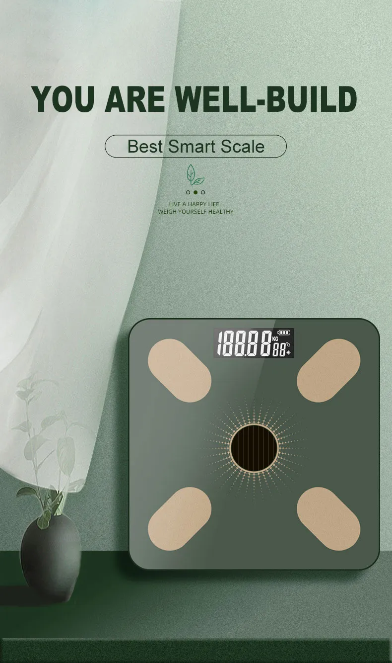 best solar powered bathroom scale