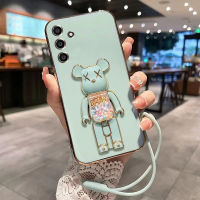 เคสโทรศัพท์สำหรับ Samsung A24 A54 A34 A04S A14 A13น้ำหนัก5ก. พร้อมที่ยึดและสายรัด