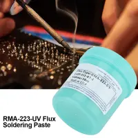 หัวแร้งบัดกรี 100 กรัม RMA-223-UV หัวแร้งซ่อมหัวแร้งสำหรับ CSP สำหรับ BGA สำหรับ PCB