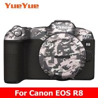 สติกเกอร์ป้องกันร่างกายสำหรับ Canon EOS R8 EOSR8สติ๊กเกอร์ติดบนตัวเครื่องฟิล์มไวนิลห่อตัวกล้องมิลเลอร์เลส