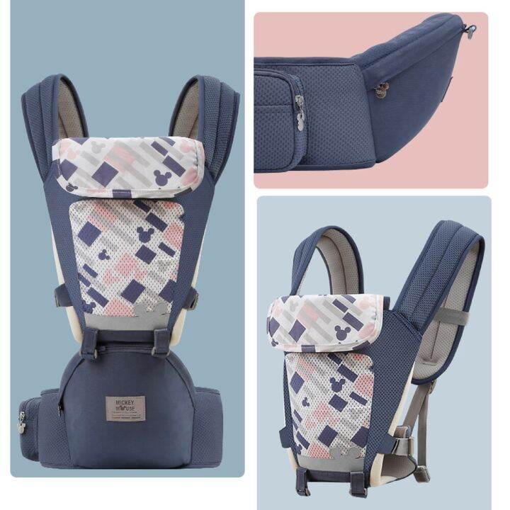 disney-ergonomic-baby-carrier-kangaroo-adjustable-waist-baby-wrap-carrier-babies-sling-travel-baby-accessories-for-0-36-months