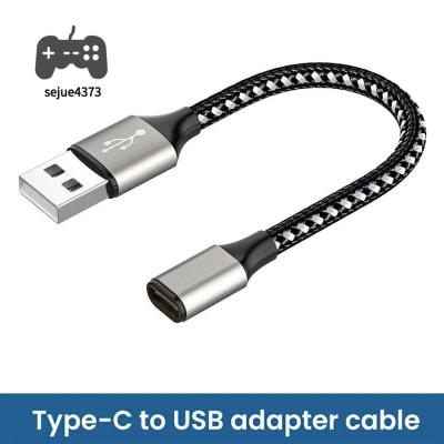 SEJUE4373สายเคเบิลอะแดปเตอร์ PD ชนิด C OTG USB C ชาย-หญิงสายส่งข้อมูล USB C เพื่อ USB สายสายอะแดปเตอร์ยูเอสบีสายข้อมูล