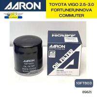 กรองน้ำมันเครื่อง TOYOTA VIGO04-11 1KD 2KD REVO 1GD 2GD FORTUNER INNOVA COMMUTER AARON *89621