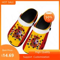 Spanish Flag Home Clogs Custom Water Shoes Mens Womens Teenager Spain Shoe Garden Clog Breathable Beach Hole Slippers House Slippers