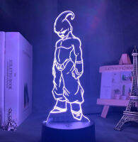 Anime Figure Room Ornaments Led 3D Light Decorative Birthday Present USB 16 Colours Variable Bedroom Deco