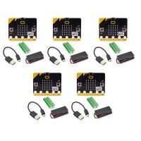 5X Microbit GO Kit BBC Smart Car Kit/Qtruck/Python Education Microbit Supports AI and Machine Learning