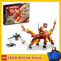 LEGO NINJAGO Kai Fire Dragon EVO Toy 71762 pour enfants avec figurines Aasil Ra &amp; Boa Salle Kokor et bannière de mission Minifigure Kai