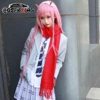 [LXYH- COSER KING] Anime DARLING in the FRANXX 02 Zero Two ED Cosplay Costume Set JK Women Dress เครื่องแต่งกายคอสเพลย์ การ์ตูนอะนิเมะ ชุดแฟนซี