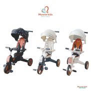 Xe đẩy gấp gọn 2 chiều cho bé Playkids 4in1 S03 có bàn đạp