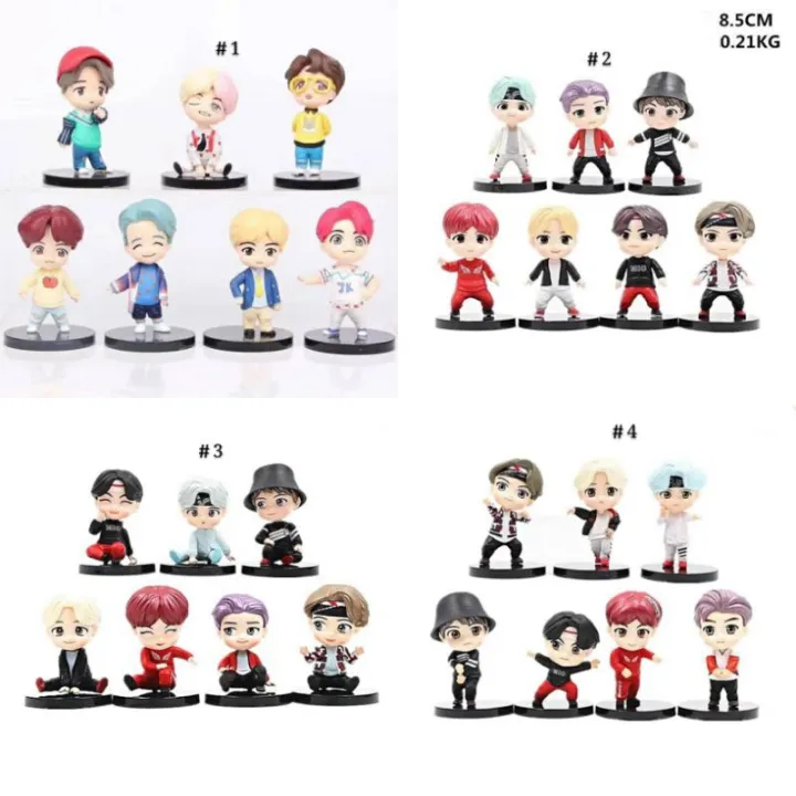 Bt $bt21 Kpop Army Bangtan Boys Retail Action Figure Stand Select ...