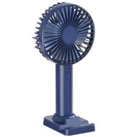 New Arrival USB Fan with Phone Holder Portable Desk Rechargeable Battery Mini Cooling Fan Usb Gadgets Cool Mini Fan 513 2