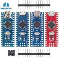 5pcs Mini/Type-C/Micro USB Nano 3.0 With the bootloader compatible Nano controller for arduino CH340 USB driver 16Mhz ATMEGA328P