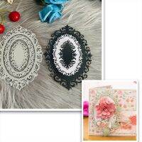 3 pcs set oval lace frame background Metal Cutting Dies DIY Scrapbook Paper Cards Embossing Craft Die Cut handmade craft