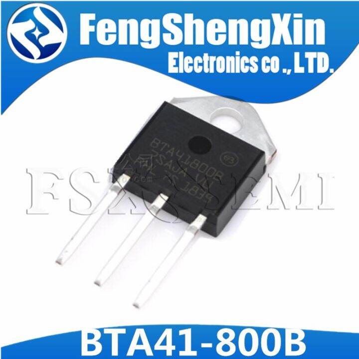 10pcs/lot BTA41-800B BTA41800B BTA41-800 BTA41 Triacs TO-3P | Lazada PH