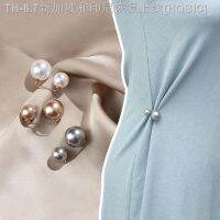 【hot】卐◇ Broche de botão anti-exaustão para mulheres broches pérolas vestido pino aperto na cintura acessórios calças venda quente 3 PCs