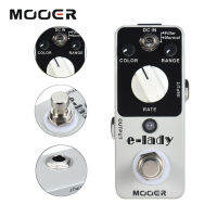 Mooer Mfl2 E-Lady Guitar Effect Pedal สำหรับ Flanger กีตาร์เบสไฟฟ้าอะไหล่ Effector Classic og Flanger W ตัวกรอง Oscillator