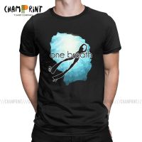 Novelty One Breath Freediving เสื้อยืดชาย T เสื้อ Scuba DIVER ตลกดำน้ำดำน้ำแขนสั้น Tee เสื้อใหม่มาถึงเสื้อผ้า S-5XL