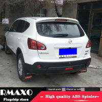 For NISSAN Qashqai Spoiler 2008-2013 Qashqai High Quality ABS Material Car Rear Wing Primer Color Rear Spoiler