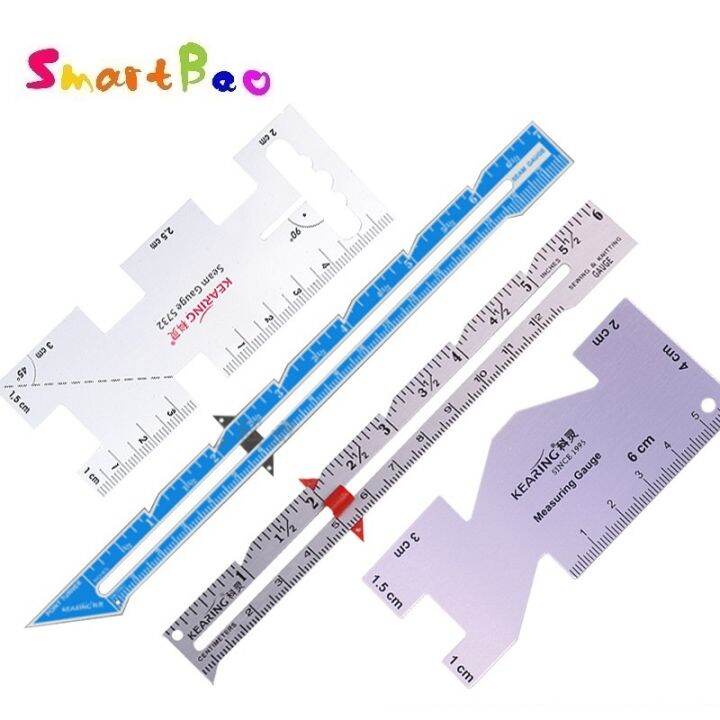 Patchwork Ruler Sewing Seam Gauge Measuring Thickness Tool Lazada PH