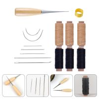 Sewing Stitching Tools Kit Craft Diy Tool Supplies Workingset Thread Stamping Hand Kits Chisel Thimble Punch Repair Starter