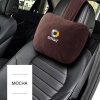 Top Quality Car Headrest Neck Support Seat Soft Neck Pillow for smart fortwo forfour 453 451 450 Car Headrest lumbar support Seat Cushions