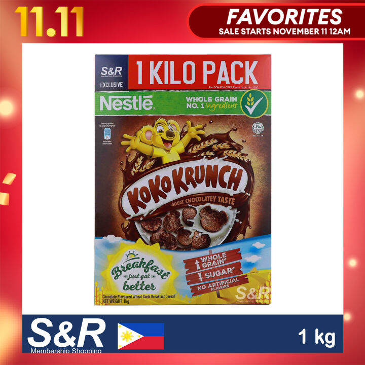 On Sale Koko Krunch Whole Grain Chocolate Cereal 900g Lazada PH