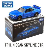 Takara Tomy Tomica Premium TP11. NISSAN SKYLINE GTR Scale Car Model Replica Miniature Art Collection  Kid Xmas Gift Toy for Boy Die-Cast Vehicles