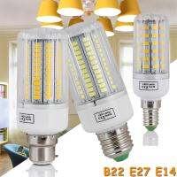 พลังงานสูง220โวลต์ LED ข้าวโพดหลอดไฟ E14 B22 E12สกรูฐานโคมไฟสีขาวสำหรับบ้านห้องแทนที่150วัตต์หลอดไส้