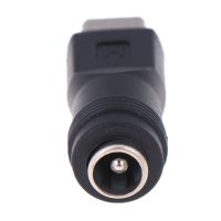 1pcs 5.5x2.1mm Female jack to Type C 3.1 Male Plug 90 / 180 Degrees DC Adapter