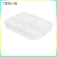 YEWANG อาหารสดเก็บ boxcontainer ครัวตู้เย็น Organizer กรณีถาดระบายน้ำที่ถอดออกได้สำหรับเก็บผักผลไม้