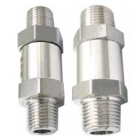 1/8" 1/4" 1/2" NPT BSPT Male 304 Stainless Steel Non-return Check Valve Water Gas Oil 64 Bar