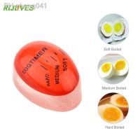 RLJLIVES 1Pc Egg Perfect Color Changing Timer Yummy Soft Hard Boiled Eggs Cooking Kitchen Eco-Friendly Resin Eggs Timer