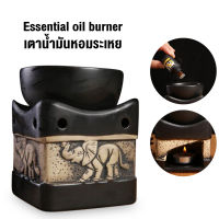 เตาน้ำมันระเหย เตาน้ำมันหอมระเหย เตาอโรมา เตาหอมระเหย Essential oil burner เตาน้ำหอม เตาสปา เซรามิค สร้างกลิ่นหอม ทนความร้อนได้ดี Dailymall