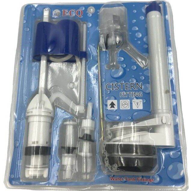 toilet bowl with flush set 1 Set ECQ CISTERN FITTINGS WATER TANK FITTINGS FOR TOILET FLUSH