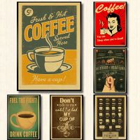 Coffee Beer Wine Collection Bars Kitchen Drawings Posters Adornment  Vintage Poster  Wall Stickers Decorative Painting Pipe Fittings Accessories