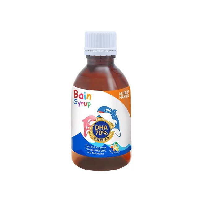 เบน-ไซรัป-bain-syrup-น้ำมันปลาทูน่า-แบบขวด-ขนาด-150มล-1-กล่อง-มี-1-ขวด