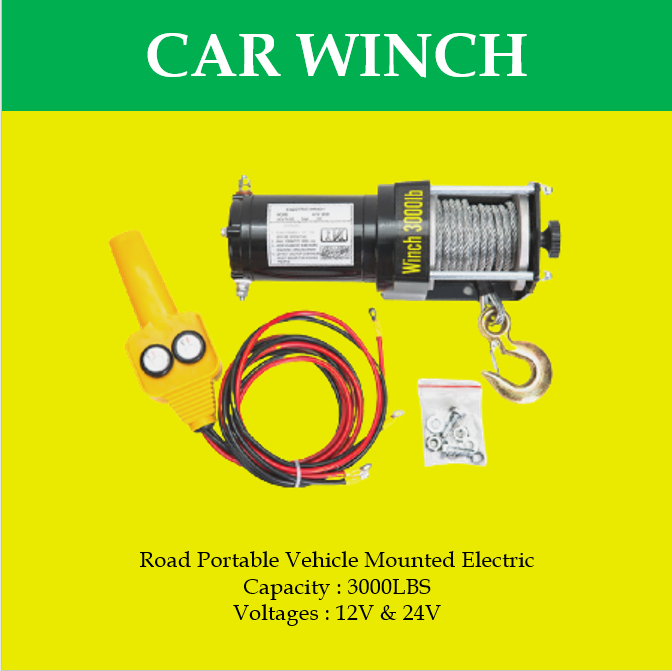 MAGO 4500LBS12000LBS ROAD PORTABLE VEHICLEMOUNTED ELECTRIC Truck CAR