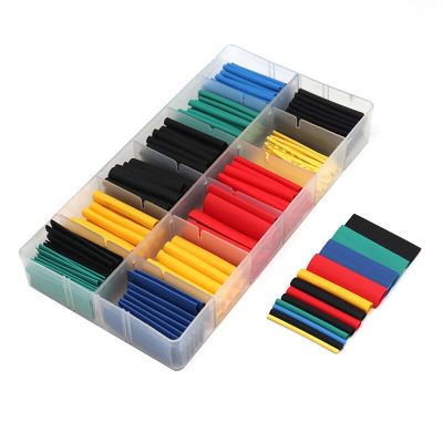280 Pcs Set Heat Shrink Tube Assorted Insulation Shrinkable Tube 2:1 Wire Cable Sleeve Kit Dropshipping Electrical Circuitry Parts