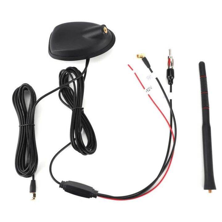 antenna-car-car-antenna-dab-gps-fm-antenna-active-amplified-roof-mount-waterproof-dustproof-universal-auto-accessories