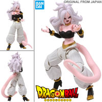 Model โมเดล ของแท้ 100% Bandai S.H.Figuarts จาก Dragon Ball Fighter Z ดราก้อนบอล ไฟเตอร์ แซด Android No 21 มนุษย์จักรกลหมายเลข 21 Ver Original from Japan Figma ฟิกม่า Anime ขยับแขน-ขาได้ ของขวัญ อนิเมะ การ์ตูน มังงะ ตุ๊กตา Figure ฟิกเกอร์