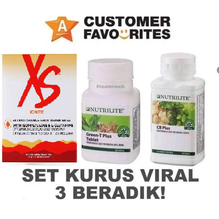 Slimming SET Kurus Viral XS Nutrilite Amway Lazada