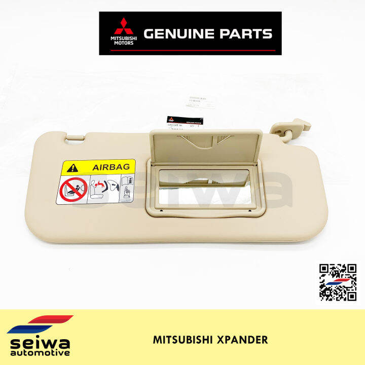 Mitsubishi Xpander Sun Visor RH (Passenger Side Beige) Genuine