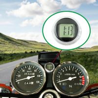 [COD] Motorcycle car electronic clock mini electric watch outdoor waterproof thermometer