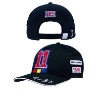 ☫❍ Tide brand No. 11 baseball cap Racer mens and womens off-road motorcycle flat brim cap duck cap motorcycle cap